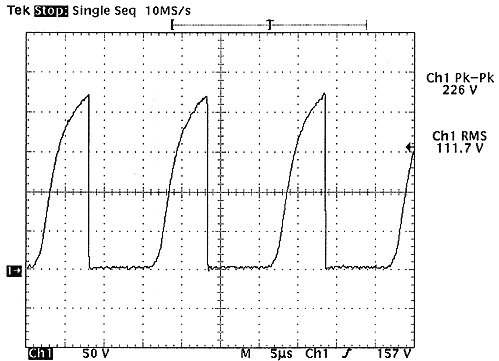 large plate voltage