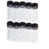 Test tubes, set of 10 with caps